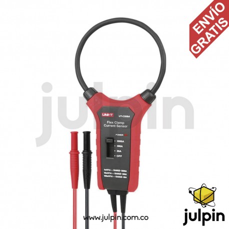 Sersor True RMS de mandíbula flexible. UT-CS09A