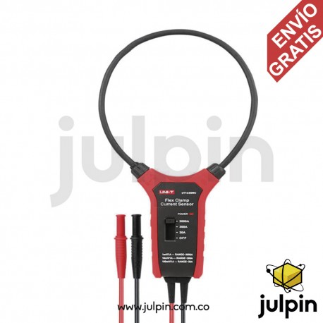 Sersor True RMS de mandíbula flexible. UT-CS09C