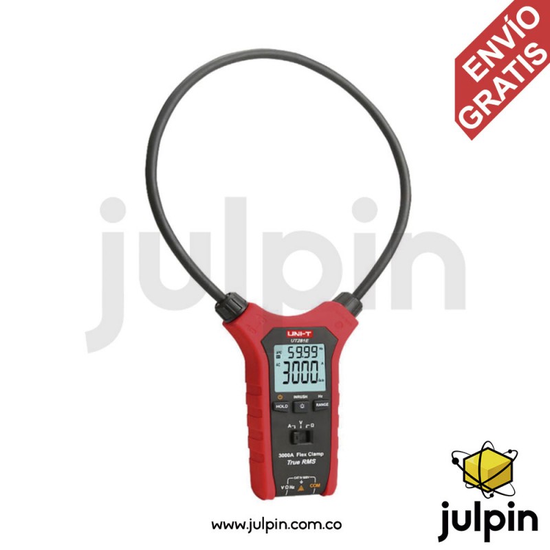 Pinza True RMS de mandíbula flexible. UT281E