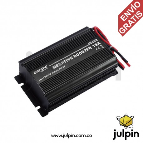 Convertidor de voltaje DC/DC de 24V a 12V (15A)