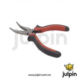 Pinza de 125mm con punta curva 