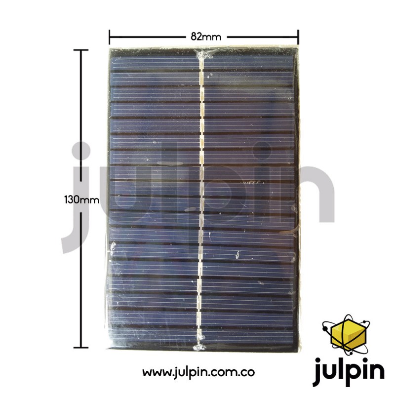 Panel solar de 9V a 150mA