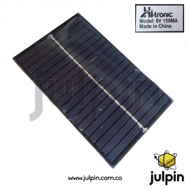 Panel solar de 9V a 150mA