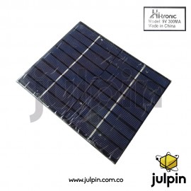 Panel solar de 9V a 300mA