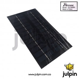 Panel solar de 12V a 300mA