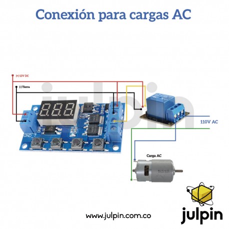 Temporizador Trigger multifunción