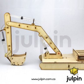 Kit excavadora hidráulica para armar