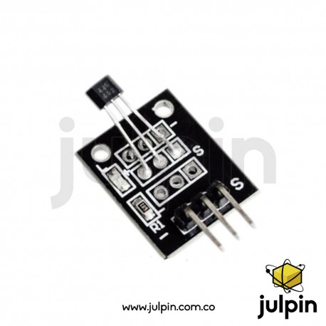 Sensor fuerza magnética o efecto Hall KY-003