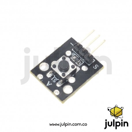 Módulo interruptor pulsador. KY-004
