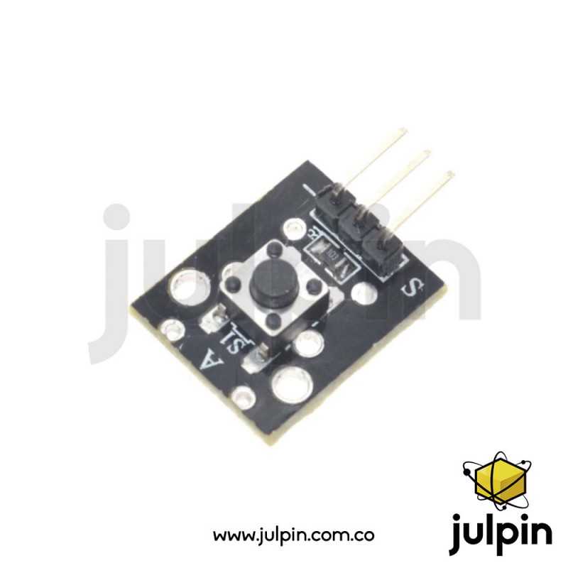 Módulo interruptor pulsador. KY-004