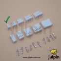 Conector macho y hembra de 2 pines