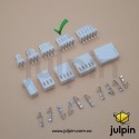 Conector macho y hembra de 5 pines