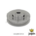 Polea dentada de distribución. 60 dientes y eje de 6.35mm